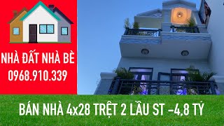 Bán Nhà Nhà Bè, [15], diện tích 4x28. Giá :4,8tỷ thương lượng. Lh: 0968.910.339