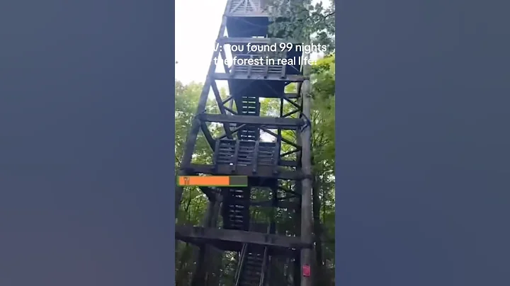 I FOUND 99 NIGHTS IN THE FOREST IRL🫣 #shorts #roblox #99nightintheforest