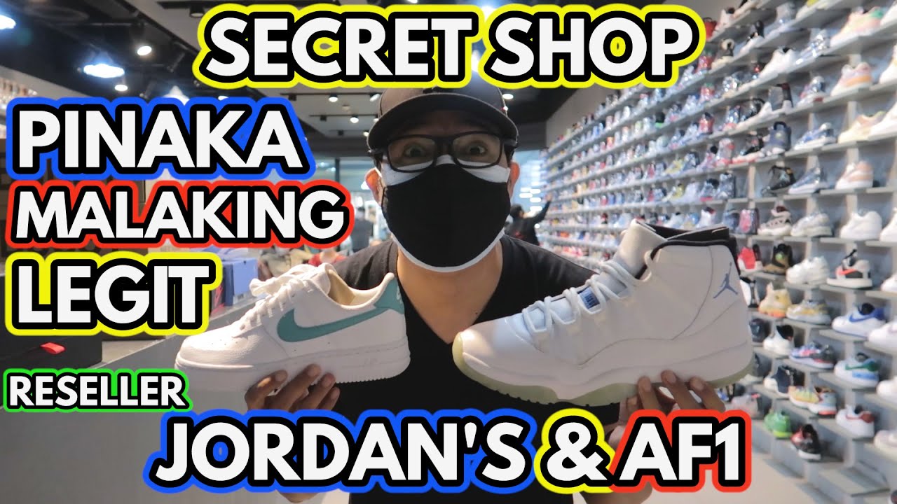ANG PINAKA MALAKING BILIHAN NG LEGIT AT AUTHENTIC RESALE NA NIKE AIR 