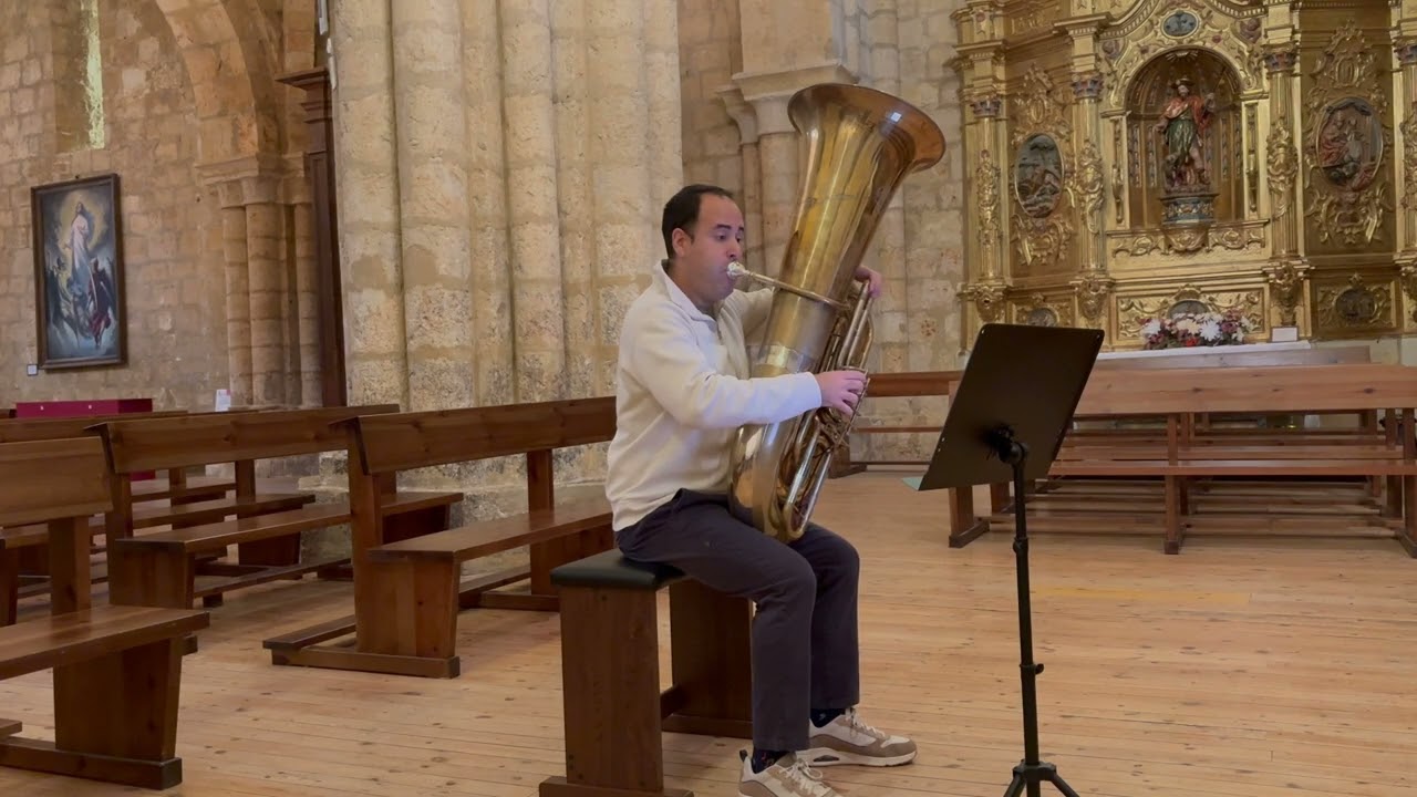 BORDOGNI Etude 2. from 43 Bel Canto Studies for Tuba