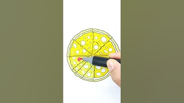 Pizza Coloring Pages Create Your Perfect Slice of Art #art #coloringpages #coloring #fun