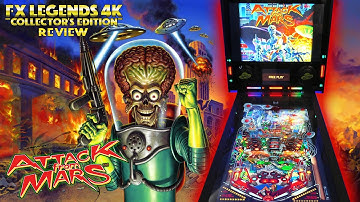 Legends Pinball 4K Attack From Mars Review!
