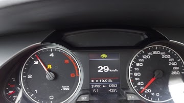 Audi A4 B8 Avant 2.0 TDI acceleration