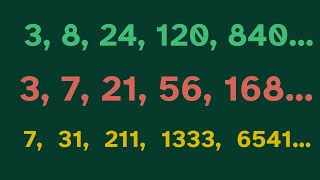 Sequences from Group Theory