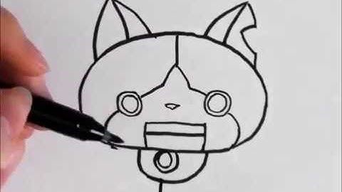 How to draw Robonyan     Yo-kai Watch  [Japanese  character］  illustration