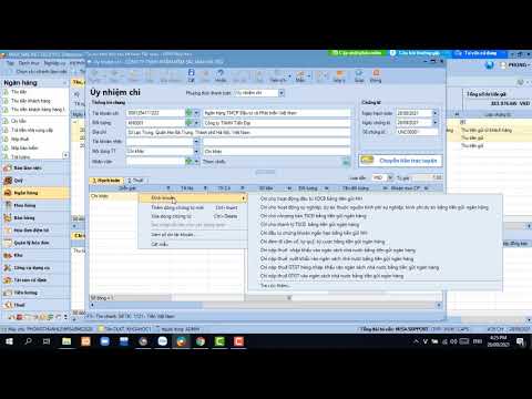 Video Hướng dẫn cập nhật chứng từ ngân hàng trên Misa | Học... - youtube
