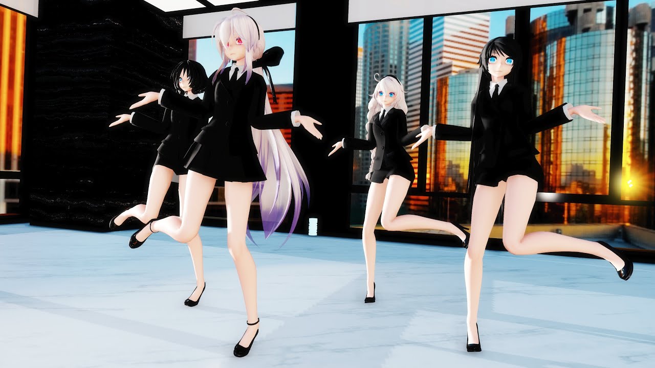 [MMD 4K] 22005 TDA Uniform Girls Caramelldansen [DL][RAY 1.3.1]