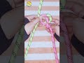 Knot rope tip diy at home 💡 Easy rope tie for beginners