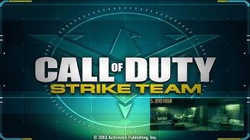 Call of Duty®: Strike Team - Walkthrough - Mission 5: Zero Hour