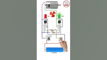 Motor Direction controller| Motor forward🔁Reverse circuit  #shorts #shortvideo #pbexperiment #viral