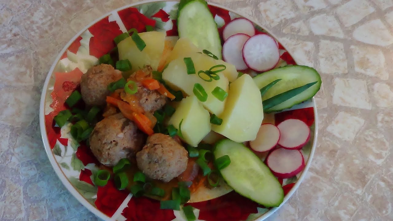 Вкусно и просто! Приготовь! Фрикадельки в томатном бульоне
