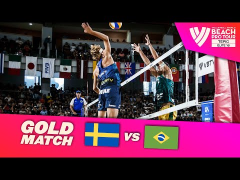 Åhman/Hellvig vs. George/Andre - Gold Match Highlights Tepic 2024 #BeachProTour