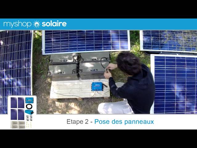 Guide de montage - kit solaire autonome 24V - 1000W