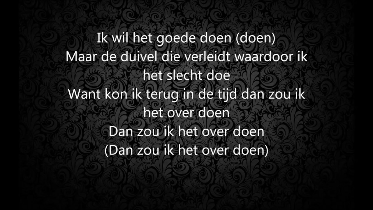 Soufiane Eddyani - Terug in de Tijd (Lyrics) - YouTube