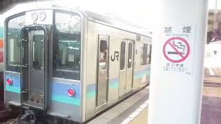 E127系2+2連普通長野行篠ノ井駅発車