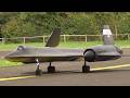Roger Knobel SR-71 Blackbird Giant Remote Control Turbine Jet
