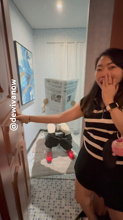 Salah buka pintu #dewivanow #frankhouse #transstudiobali #rumahhantu #rumahmisteri #escaperoom