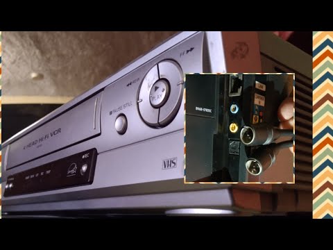 Conectando video VHS a una TV sin entradas RCA