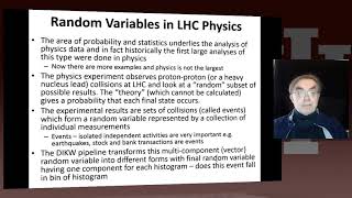 E534 Fall2020 Physics Part III 1.Statistics Overview and Fundamental Idea: Random Variables