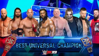 WWE 2K23 Best Universal Champion Gameplay