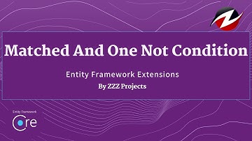 Matched And One Not Condition - Entity Framework Extensions