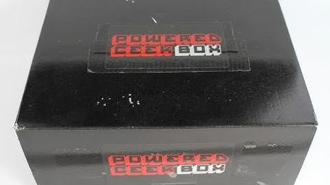 Powered Geek Box June 2016 Unboxing + Coupon @PoweredGeekBox