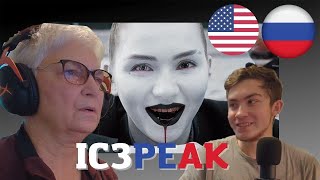IC3PEAK REACTION - My American Host Mom reacts to IC3PEAK