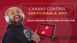 Using the Pan Zoom Rotate Canvas Tools  in Sketchable App screenshot 5