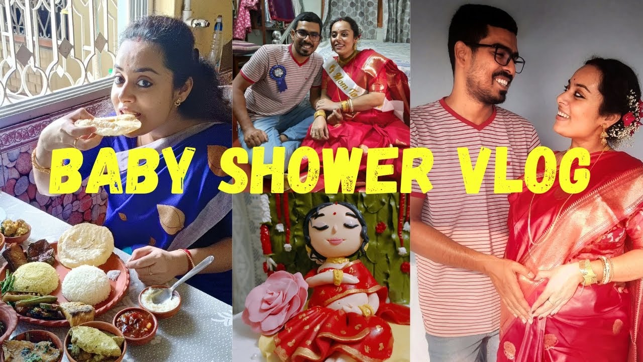 Ninth Month Baby Shower Ceremony Bengali Baby Shower Vlog YouTube bengali-traditional-baby-shower-by-my-american-mom-in-law-pt-2-a