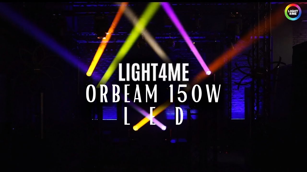 LIGHT4ME ORBEAM 150W - głowica ruchoma LED