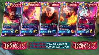 5 MAN ALL EXORCIST SKIN IS FINALLY HERE!! (deadliest squad💀)