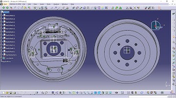 Brake Drum in Catia v5