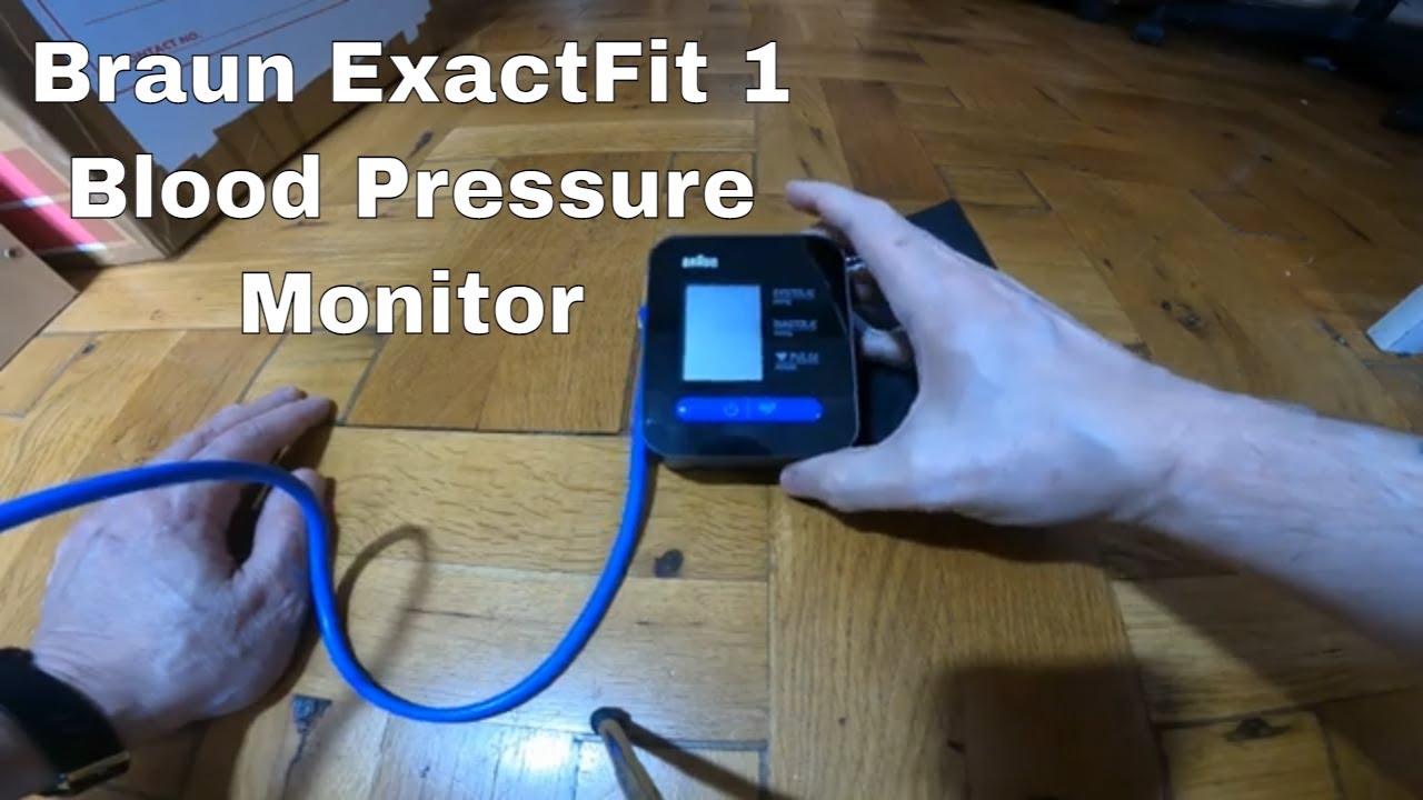 Braun ExactFit 3 Upper Arm Blood Pressure Monitor W 2 Cuff Sizes