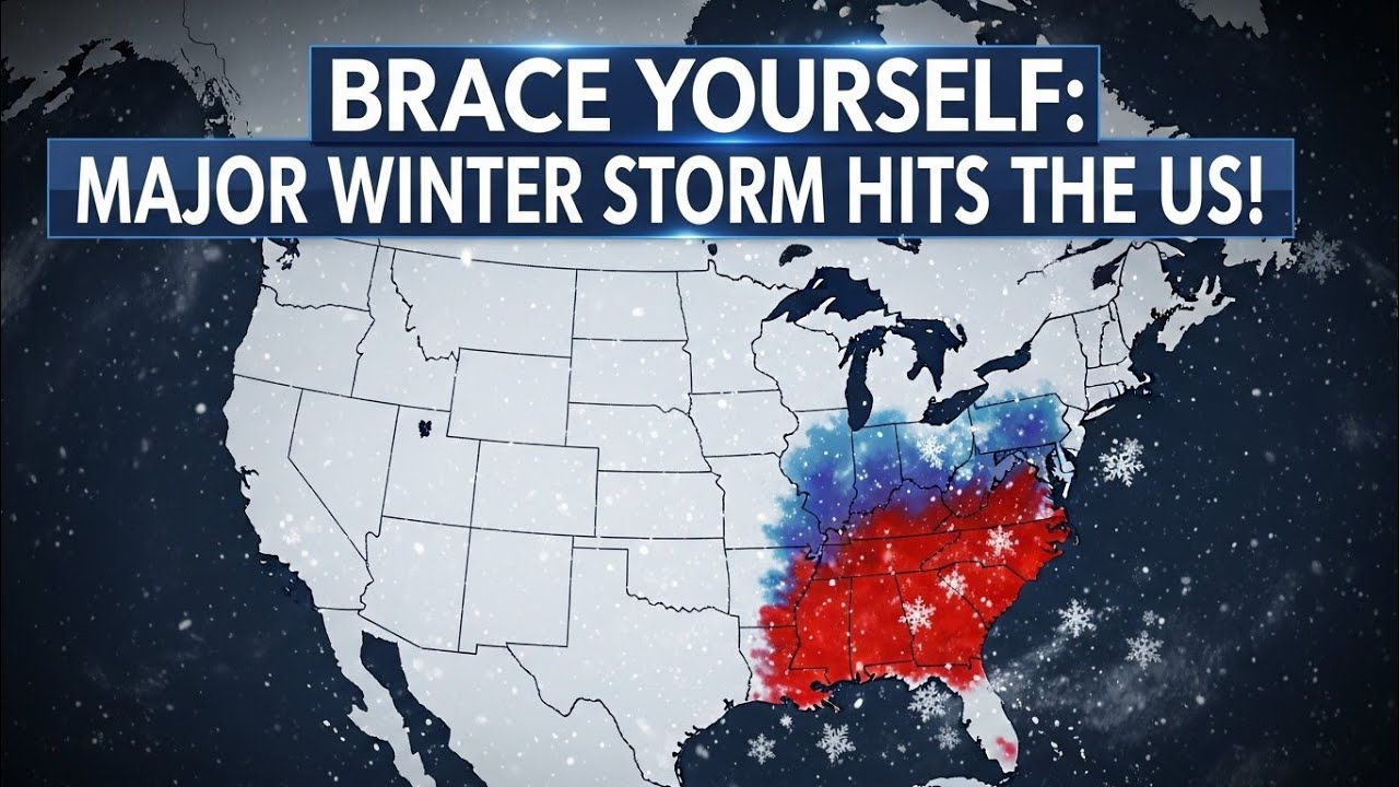 Brace Yourself: Major Winter Storm Hits the US!#MajorWinterStorm# ...