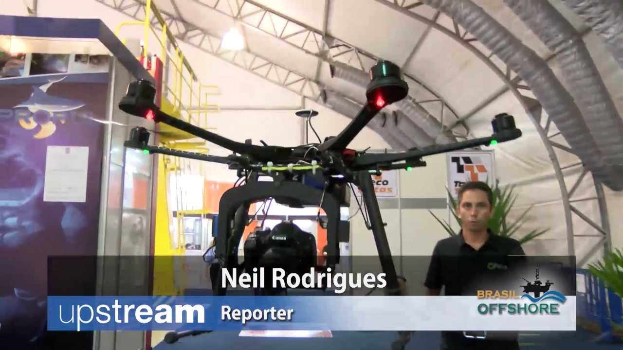 Looking at unmanned aerial systems with Falco - Brasil Offshore 2013