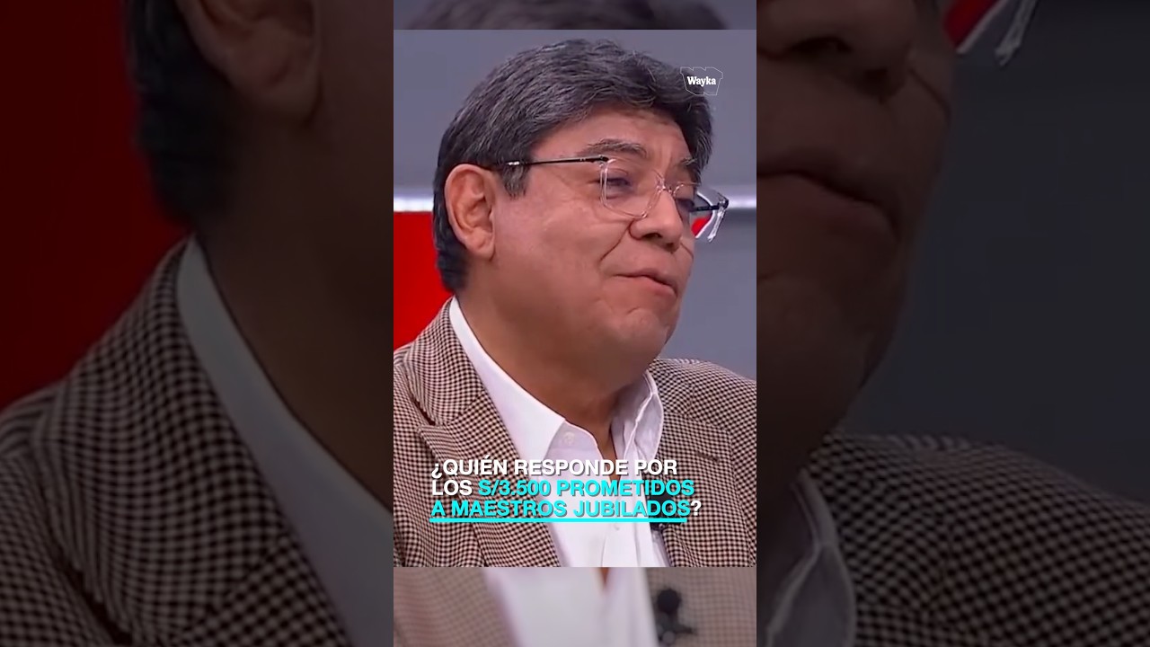 ¿Quién responde por los S/ 3500 prometidos a maestros jubilados?