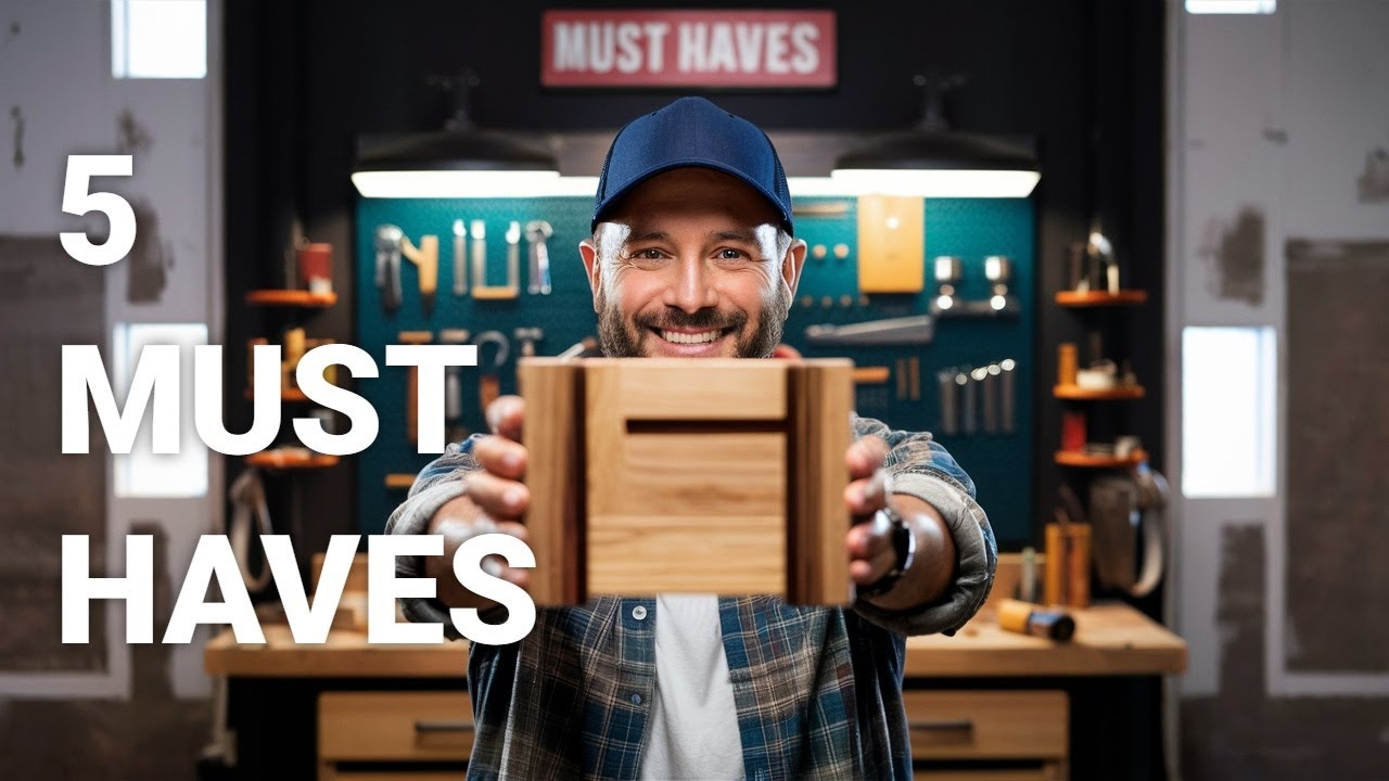 5 essential tools every woodworker must have - YouTube