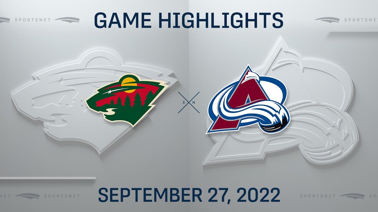 Minnesota Wild vs Colorado Avalanche