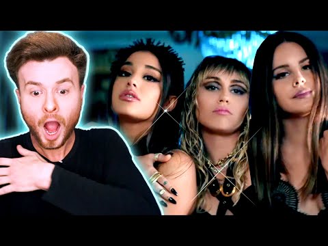 Ariana Grande, Miley Cyrus, Lana Del Rey - Don't Call Me Angel (Charlie's Angels) REACTION