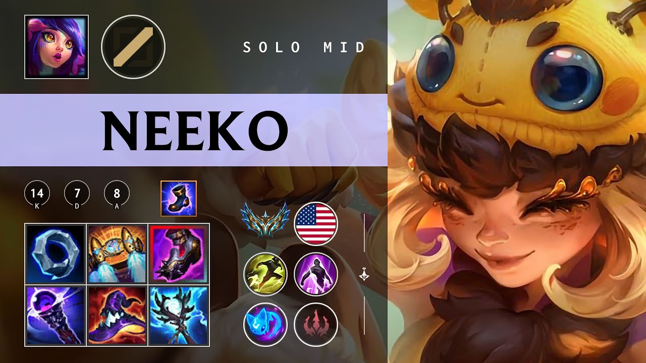 Neeko Mid vs Kennen - NA Challenger Patch 26.02