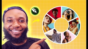 Hoe maak je een ronde fotocollage in CorelDraw