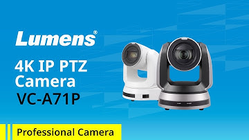 VC-A71P 4K 60fps IP PTZ Camera | Lumens