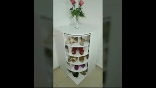 Organizador Giratorio / Lazy Susan Rack Shoes - YouTube