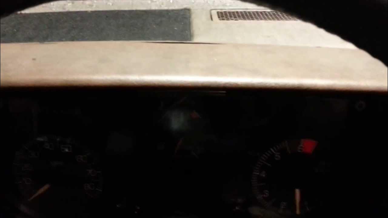 86 fiero cold start up YouTube