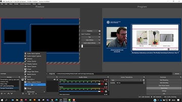 Using OBS to make screen share templates for online presentations