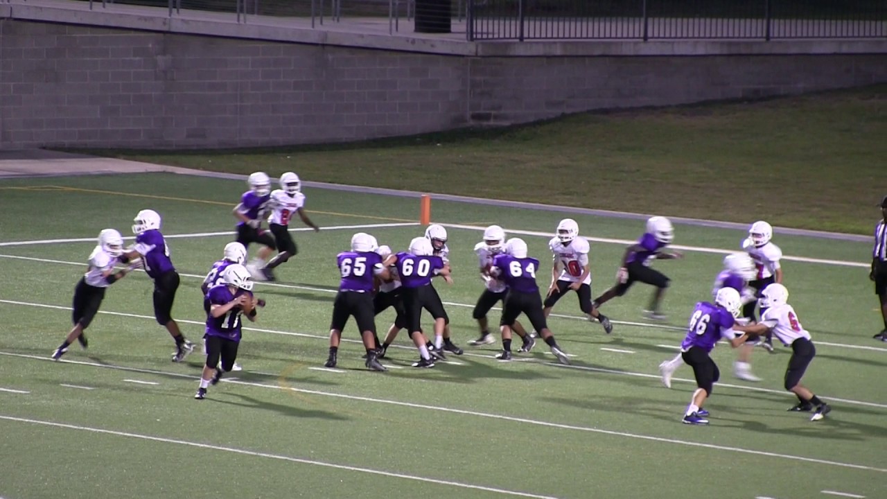 Peyton Keily QB Cedar Valley Middle School Highlights YouTube