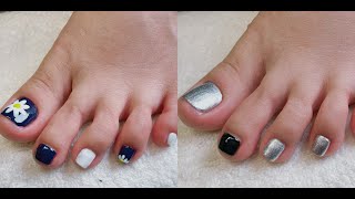 #14 Fun| Simple| Easy Nail/Toe/Foot Art Designs at Home