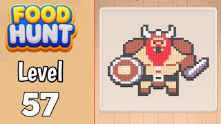 Food Hunt Level 57 Solution Gameplay walkthrough easy.