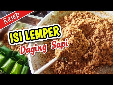 Resep Lemper Isi Daging Sapi