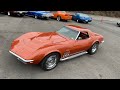 Test Drive 1968 Chevrolet Corvette Convertible SOLD $37,900 427  4 Speed Maple Motors #37C